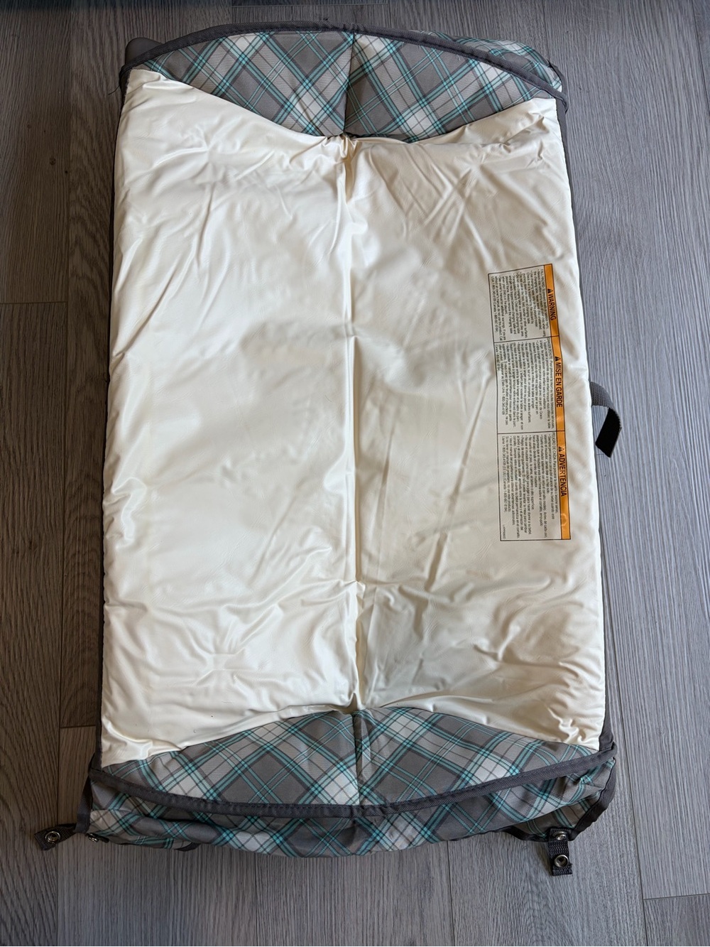 Graco Pack N Play Reversible Napper Changer Gray Replacement Attachment
